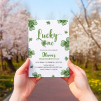 Chance Un Anniversaire Invitation, St. Patricks Th