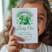 Chance Un Anniversaire Invitation, St. Patricks Th