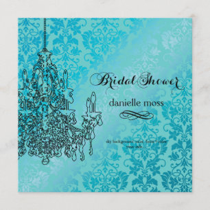 Invitation Chandelier PixDezines/douche nuptiale