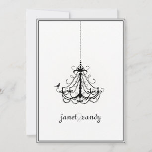 Invitation Chandelier PixDezines/événement DO-IT-YOURSELF+cou