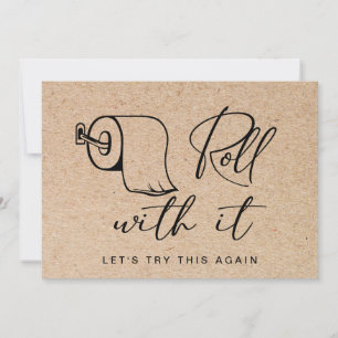 Invitation Changement de date moderne reporté Annulé événemen