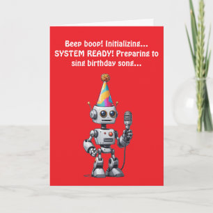 Invitation Chanter un mauvais fonctionnement de l'anniversair