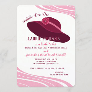 Invitation Chapeau à Porter