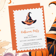 Chapeau de sorcière fantaisiste moderne Halloween