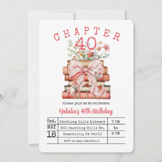 Invitation Chapter 40 Birthday