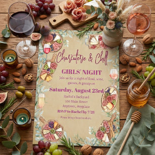 Invitation Charcuterie & Soirée Filles