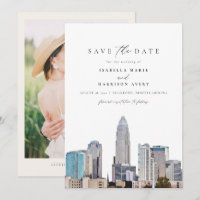 CHARLOTTE NORTH CAROLINA Skyline Enregistrer la da