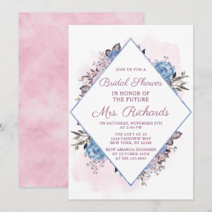 Invitation Charme Parisien Diamant Mariage Enterrement de Vie