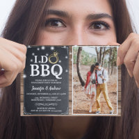 Charme rustique 'I DO BBQ'