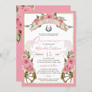 Invitation Charro Occidental Roses Roses Roses Roses Roses Ro