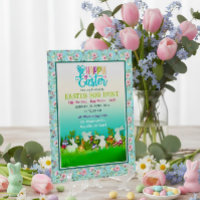 Chasse aux œufs de Pâques, fête de Pâques pour enf