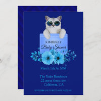 Chat Cool Sur Le Baby shower De Poche