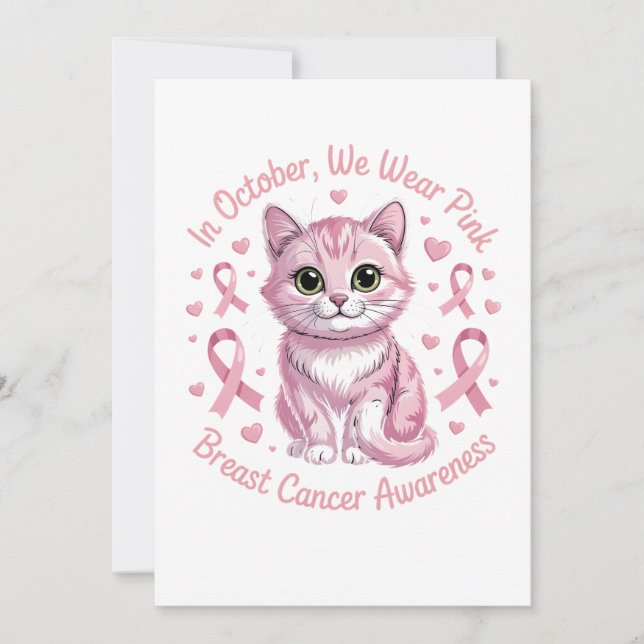 Invitation Chat de sensibilisation au cancer du sein en octob (Devant)