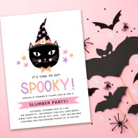 Chat en sorcière noire mignonne Pastel Anniversair