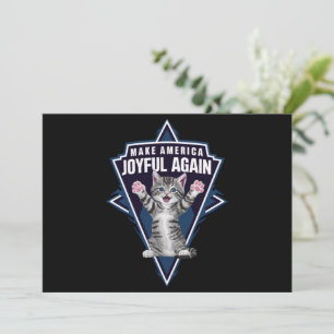 Invitation Chat Lady Rendre l'Amérique Joyeuse à nouveau Harr