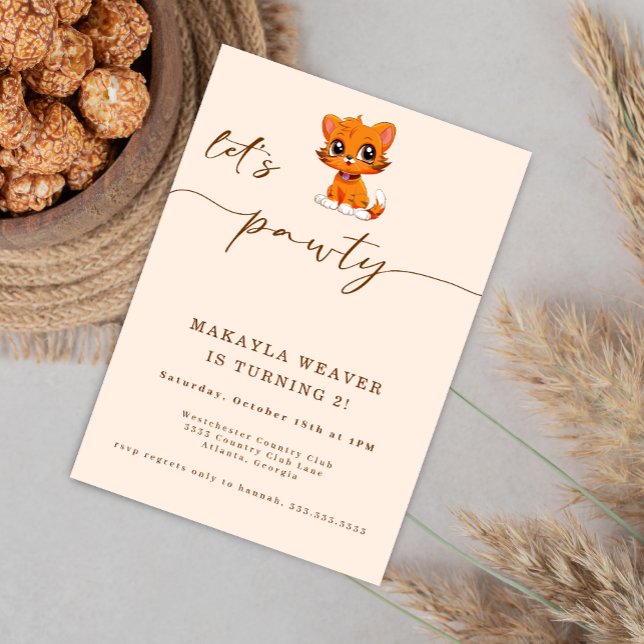 Invitation Chat on pawty Êtes-vous en train de me chatter Ann (Créateur téléchargé)