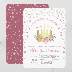 Invitation Château de la Fée d'Or Twinkle Star Little Princes