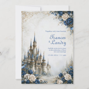 Invitation Château de la Rose Bleue Mariage