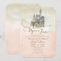Château de Mariage de Conte de Fées Rose Rêveur