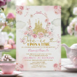 Invitation Château Rose Princesse Une Fois Anniversaire<br><div class="desc">ÉDITABLE Château Rose Princesse Une sur une fois Anniversaire Invitation Élégante Fille Princesse Château Royal 1er Anniversaire Invitation Pink Gold Château Royal Princesse Papillon Anniversaire Invitation Son Anniversaire Royal Floral Anniversaire Invitation</div>