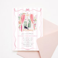 Chateau rose Ribbon Coquette Chat Anniversaire