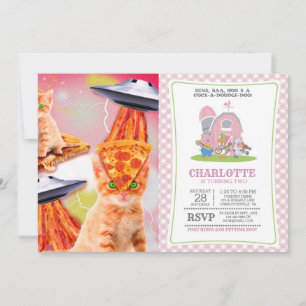 Invitation Chats, bacons et ufos