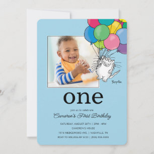 Invitation CHATS D'ANNIVERSAIRE par Sandra Boynton