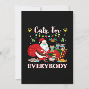 Invitation Chats Tous Noël