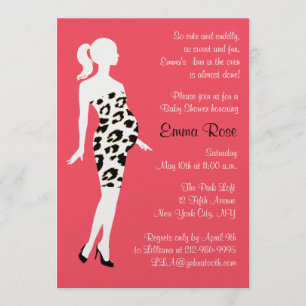 Invitation Chaud maman !Invitation Baby shower