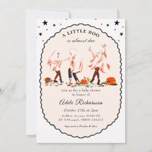 Invitation Chaudière d'Halloween effrayante Sorcières