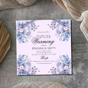 Invitation Chauffage botanique floral