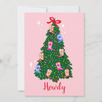 Chauffeuse Howdy moderne Bottes Occidentales Noël