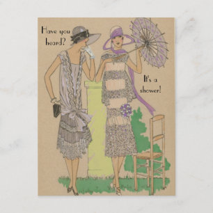 Invitation Chaussure de mode Flapper Parisienne Printemps