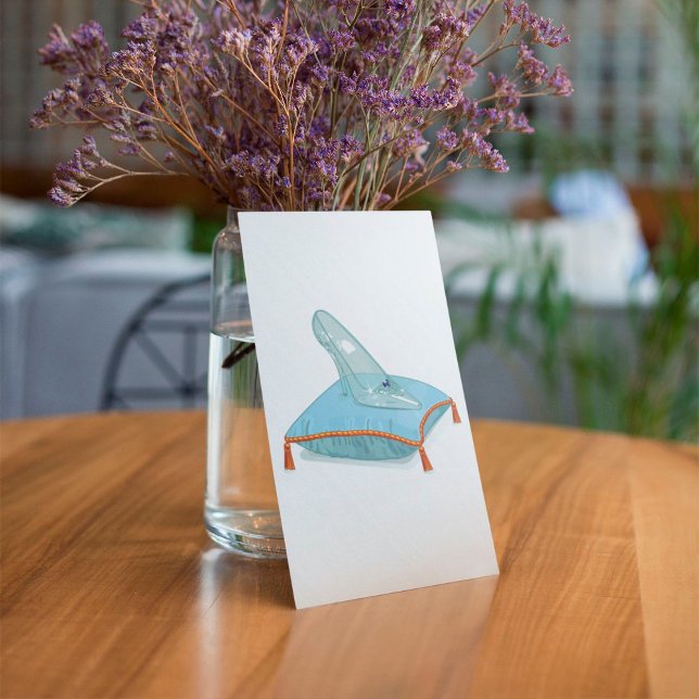 Invitation Chaussure En Verre Sur Un Coussin" (Créateur téléchargé)