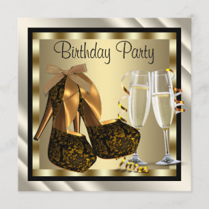 Invitation Chaussures à talons pour cocktails pour femmes Élé