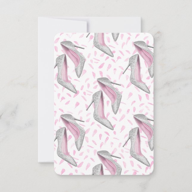 Invitation Chaussures de diamant (Devant)