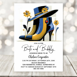 Invitation Chaussures élégantes et Réception de Mariage Petil