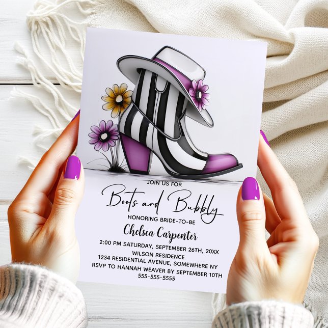 Invitation Chaussures Modernes et Mariage Joyeux Enterrement  (Créateur téléchargé)