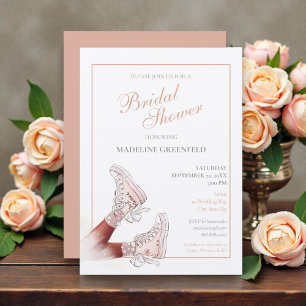 Invitation Chaussures Rétro Pêche Mariage Enterrement de Vie