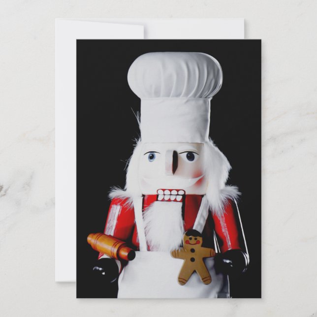Invitation Chef Nutcracker  (Devant)