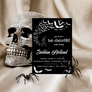 Invitation Chelorette Halloween Bachelorette Thématique