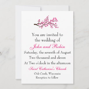 Invitation Cherry Blossom