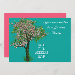 Invitation Cherry Blossom tree Jardin fonction