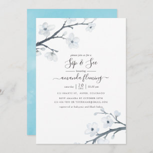 Invitation Cherry Blossoms Siroter et voir