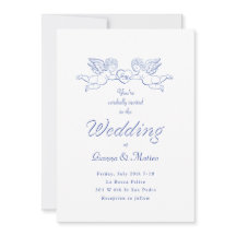 Cherub Cupid Couple Holding Heart Wedding