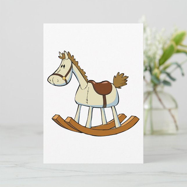 Invitation Cheval à bascule (Créateur téléchargé)