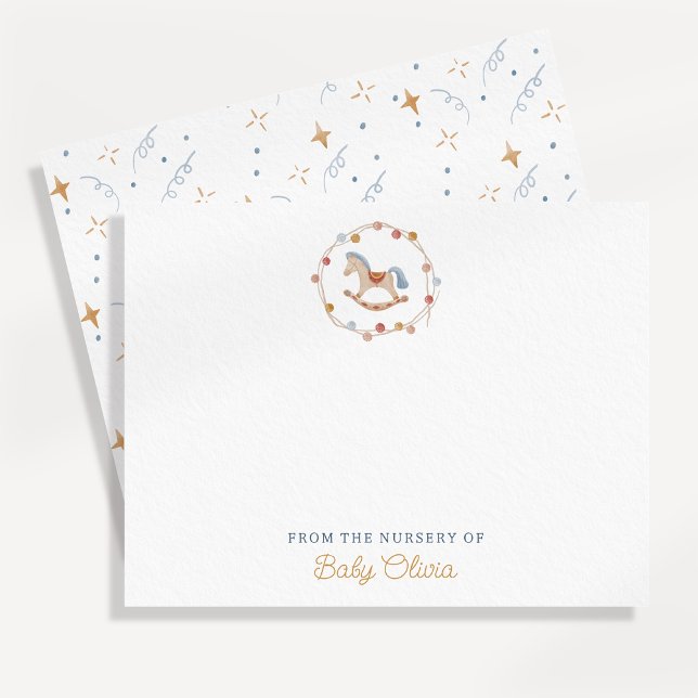 Invitation cheval à bascule, pom-poms, de la pépinière de car (Créateur téléchargé)