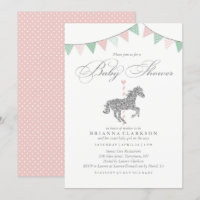 Cheval du Carousel de Parties scintillant| Invitat
