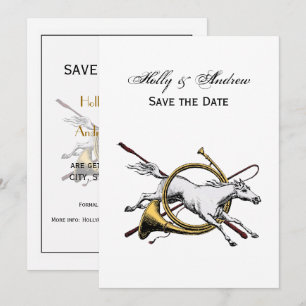 Invitation Cheval Equestre Préppy Jumping à travers la couleu