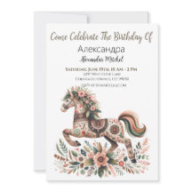 Cheval folklorique ukrainien